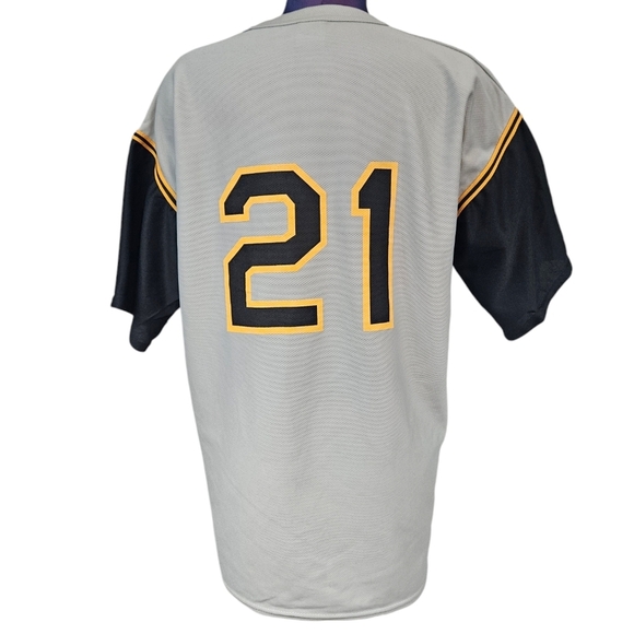 Vintage Park Antony MLB Pittsburgh Pirates Roberto Clemente Jersey Size XL - Picture 5 of 10